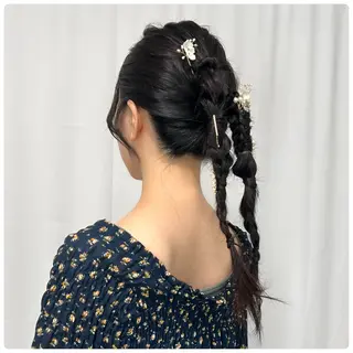 ヘアアレンジ CHATEAU TERRACE所属・似合うヘアメイク🪞 CHATEAUのヘアスタイル