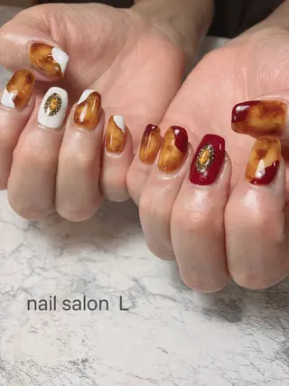 ネイル 吉川市 ネイルサロンLのネイルデザイン
