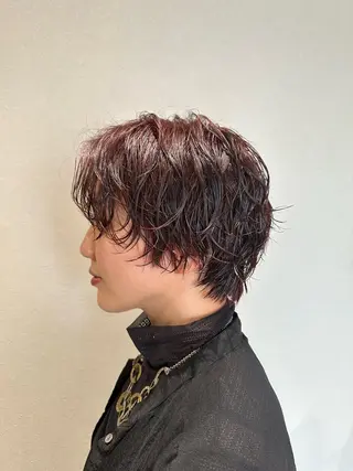 ショート カラー 透明感ツヤカラー 🫧Mahiroのヘアスタイル