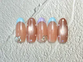 ネイル TOPAZ恵比寿所属・Tsuno Nagisaのネイルデザイン