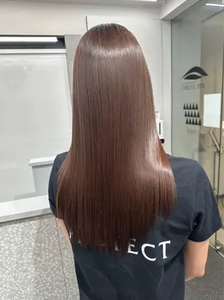 セミロング レイヤーカット┊ 透 明感カラー┊ YUIのヘアスタイル