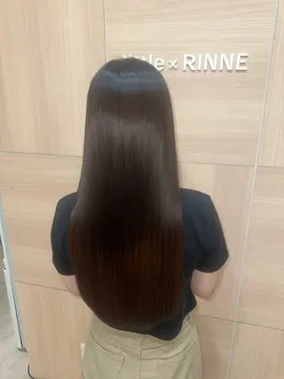 ロング little×RINNE栄【リトルリンネ】所属・のえる/透明感カラー /リトルリンネ/栄のヘアスタイル