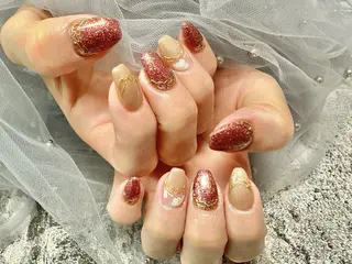 ネイル ラッキースター 大人気店のネイルデザイン