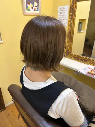 ミディアム カラー MoMO/北三条駅 🌼Yuukaのヘアスタイル