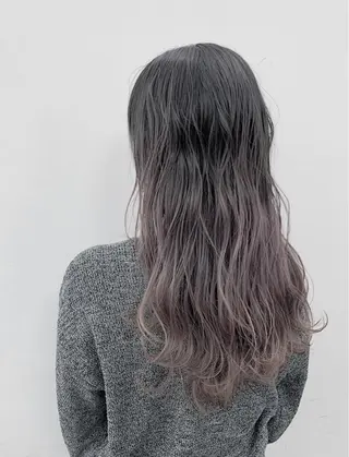ロング カラー ブリーチソムリエ認定 梅田茶屋町Eir辻のヘアスタイル