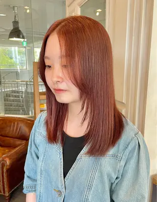 ミディアム yukii しまむら のぞみのヘアスタイル