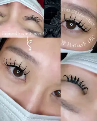 マツエク・マツパ 黒川 祐衣のマツエク・マツパデザイン