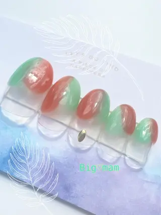 ネイル Big♡mam所属・Big♡mam （MAMI）のネイルデザイン