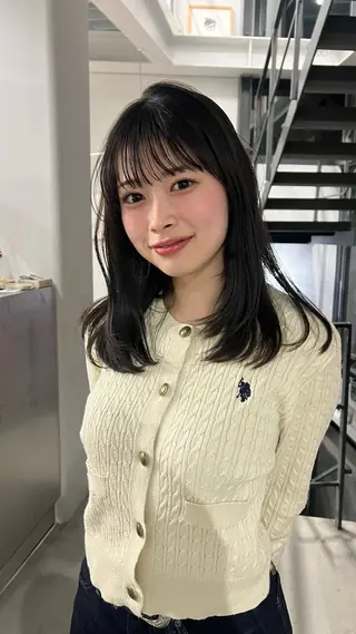 ミディアム 御器所/髪質改善千田 紗羽のヘアスタイル