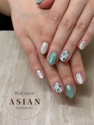 ネイル Nail&Hair Salon Asian 池袋店所属・U. azusa🪷のネイルデザイン