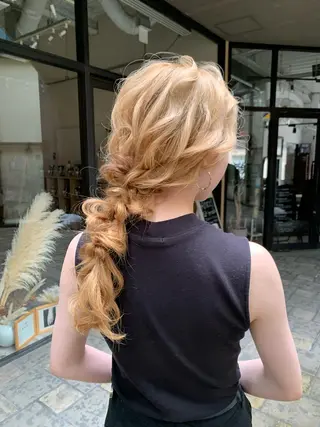 ロング ヘアアレンジ i.GINZA所属・似合わせショート広瀬 和輝のヘアスタイル