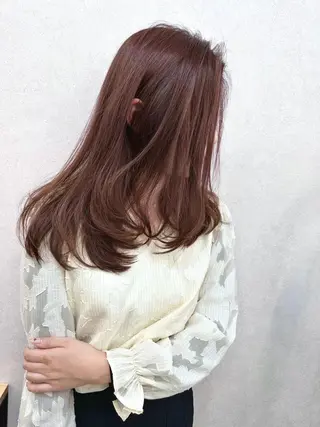 セミロング ヘアアレンジ カラー 💎lino _by _ACNE💎 🧸のヘアスタイル