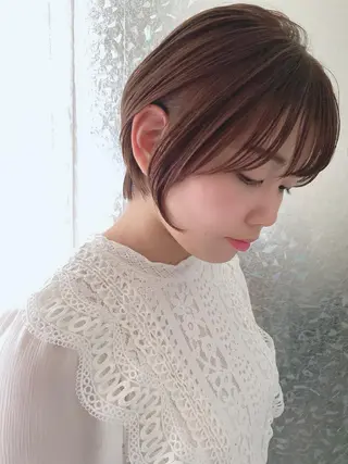 ショート 明るい白髪染め専門店兵庫駅前店所属・山口 一馬のヘアスタイル