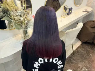 カラー ︎🌟YUYA/複雑 履歴/デザインカラーのヘアスタイル