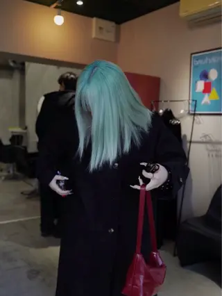 カラー 原宿🎀ハイトーン ⭐︎airi⭐︎のヘアスタイル