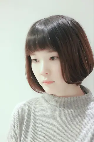 ショート ミディアム カラー 川間 将彦のヘアスタイル