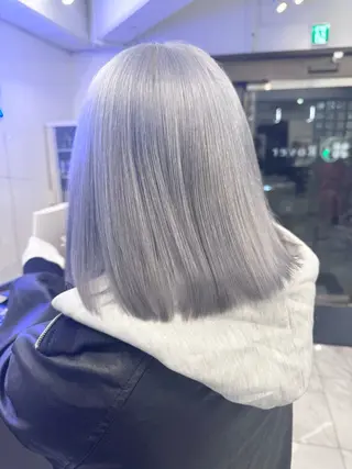 ミディアム 家田 竜のヘアスタイル