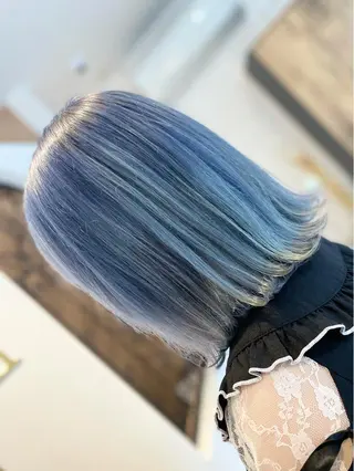 ミディアム カラー 倉林隆一/艶髪🌸 透明感/髪質改善のヘアスタイル