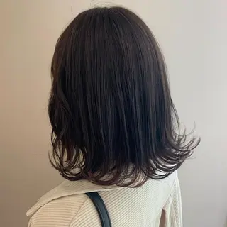 ミディアム 暖色専門美容師🎀 お客様満足度◎のヘアスタイル