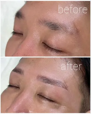 メンズ アイブロウ 堺市/13trece LEDエク.マツパの眉毛・アイブロウイメージ