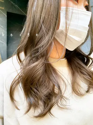 ミディアム カラー レイヤー専門家 ダブルカラー修のヘアスタイル