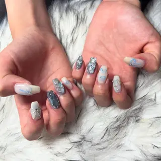 ロング mao .のネイルデザイン