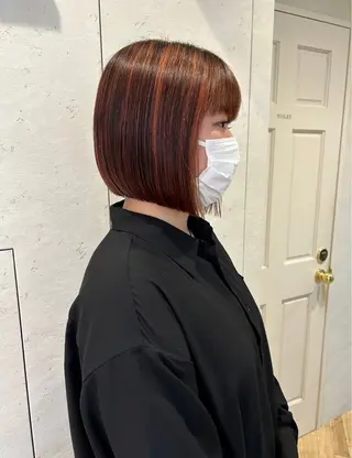 ショート カラー 池袋/似合わせ/縮毛 髪質改善【ugen】のヘアスタイル