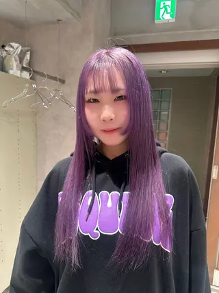 ロング ハイトーン🫀 デザイン🪐yumeのヘアスタイル