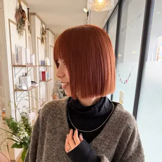 ショート ase.糸島店所属・UEDA AYAのヘアスタイル