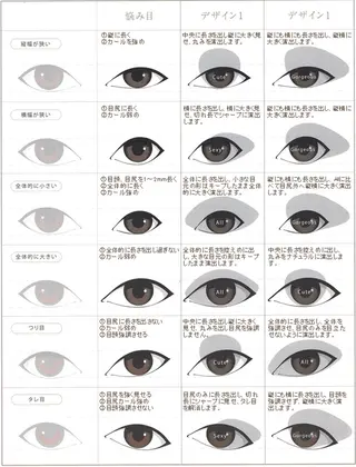 マツエク・マツパ eyelash presh yukaのマツエク・マツパデザイン