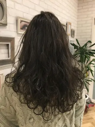 カラー 北野 親善のヘアスタイル