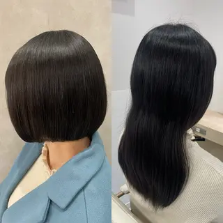 ショート ダウンパーマ特化💎 ボブ・レイヤーりなのヘアスタイル