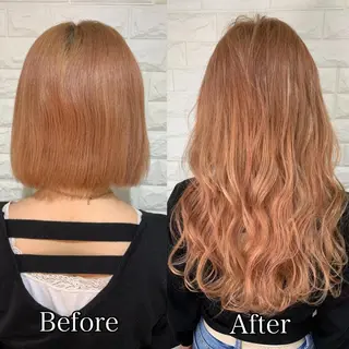 ロング プルエクステ 代表 松本のヘアスタイル