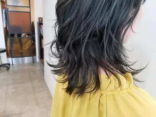 ミディアム カラー imai /カット/パーマのヘアスタイル