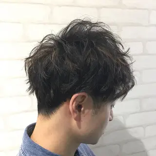 ショート メンズ 福森 みずきのヘアスタイル