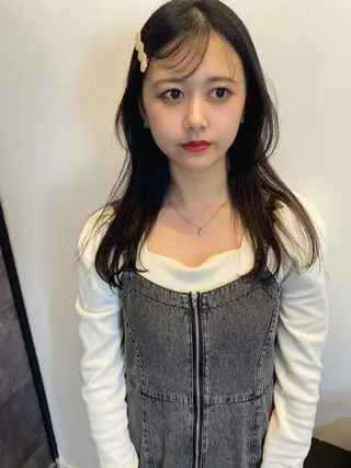 セミロング カラー ヘアアレンジ 広島/ボブ/レイヤー 🌿‬wakabaのヘアスタイル