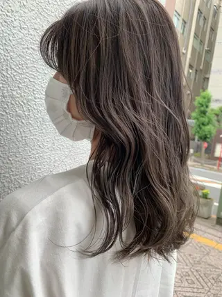 ミディアム カラー Earth岩槻店 YAGIのヘアスタイル