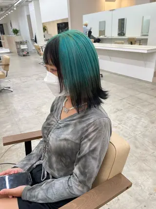 ミディアム カラー 🌈ディレクター🌈 徳松優希のヘアスタイル