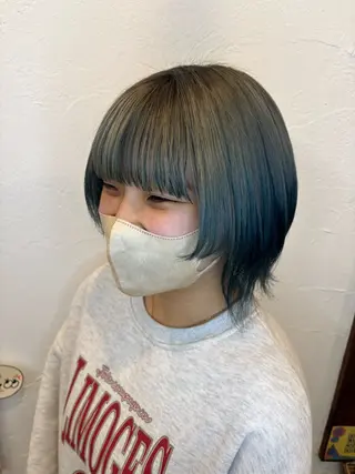 ショート カラー ヘアアレンジ 🌿吉池 朱莉🌿のヘアスタイル