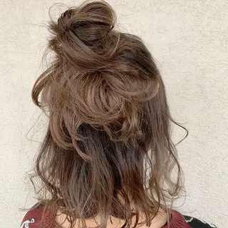 ショート カラー ヘアアレンジ flocci🌙 フロクシのヘアスタイル