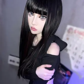 ロング SEDEAL所属・ハイトーン/エクステ 韓国風/y2kカイラのヘアスタイル