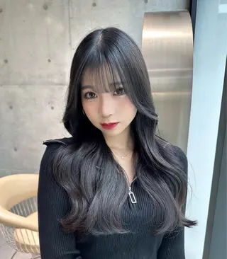 ロング 🎀透明感ブラウ ンshizuka🎀のヘアスタイル