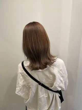 ミディアム カラー ニュアンスカラー🫧 加納のヘアスタイル