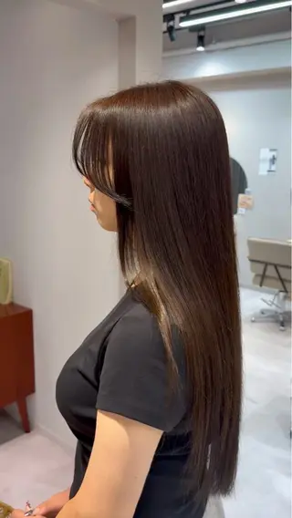 ロング 艶カラーsora🐰 カラーモデル募集🩵のヘアスタイル