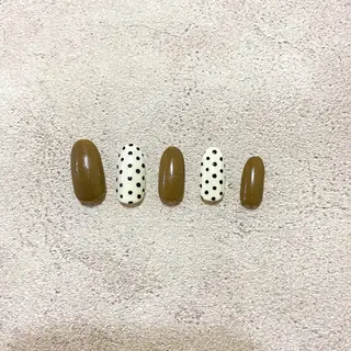 ネイル ゴテゴテ💙ワンホン リオナのネイルデザイン