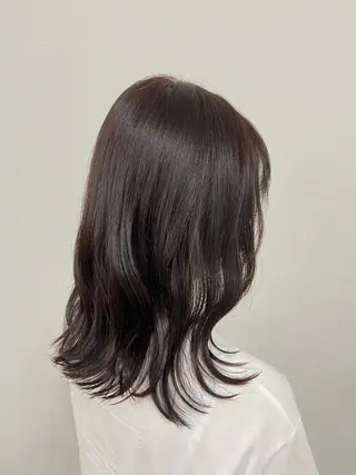 カラー 🍎韓国カラー licoris寛菜のヘアスタイル