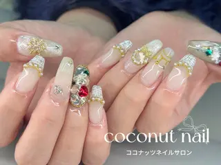ネイル 神田 ココナッツのネイルデザイン