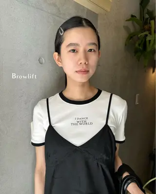 アイブロウ Sue eyelash&eyebrow所属・Shigeno Hikaruのマツエク・マツパデザイン