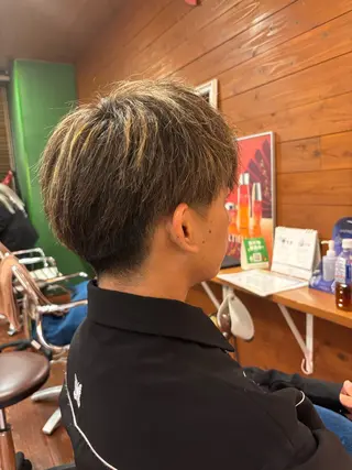 メンズ peal ark いろはのヘアスタイル