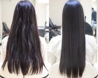 ロング 枝折 憲のヘアスタイル